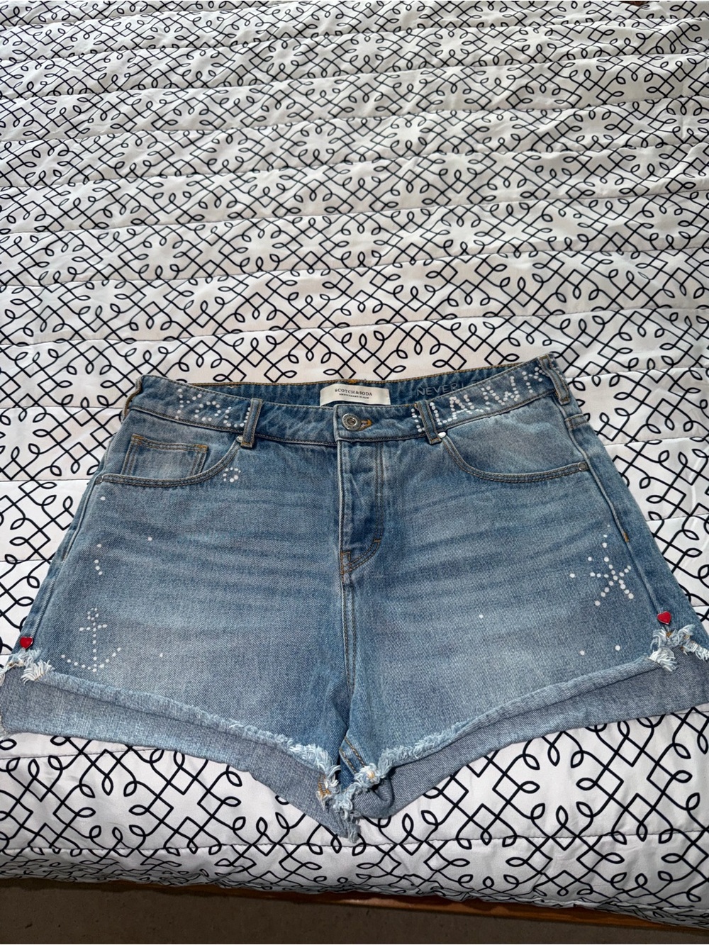 Scotch & Soda Ocean Shade Denim Shorts